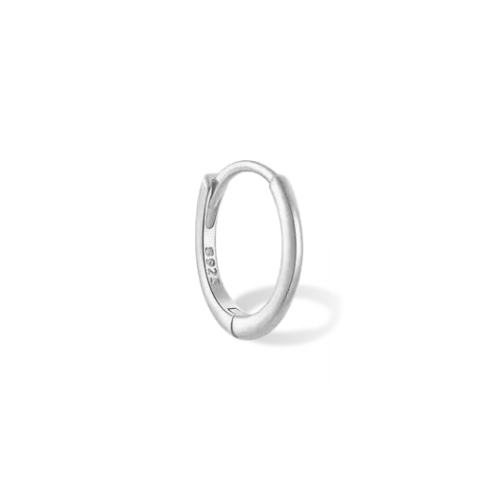Simple Hoops | Silver Earrings
