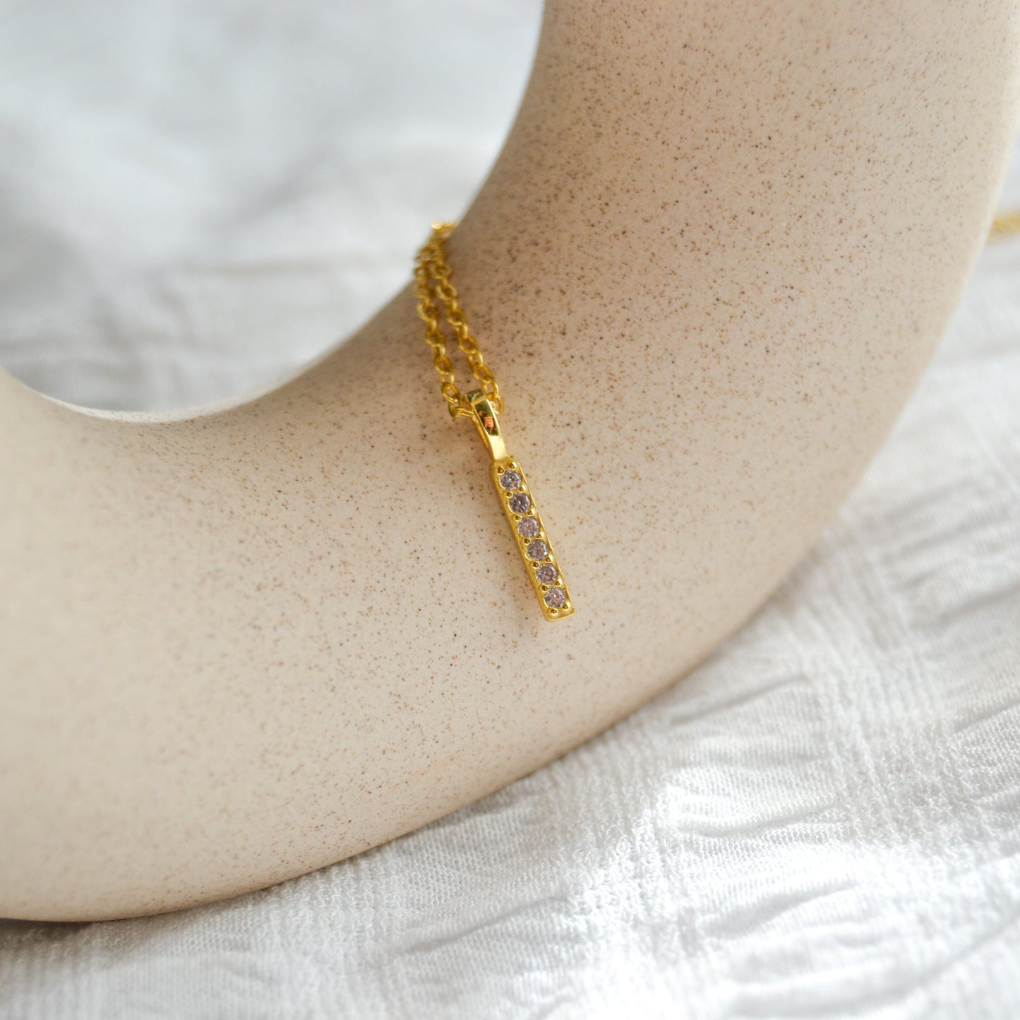 Kleine Steine | Goldkette