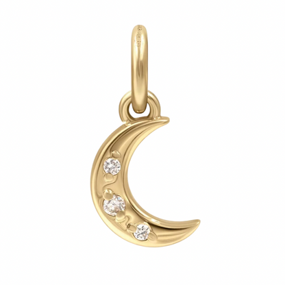 Moon | Waterproof Pearl Gold Necklace